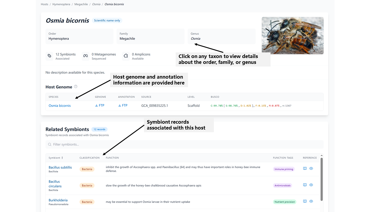 Host Detail Page